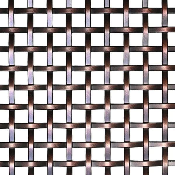 Malla de filferro de bronze antiga